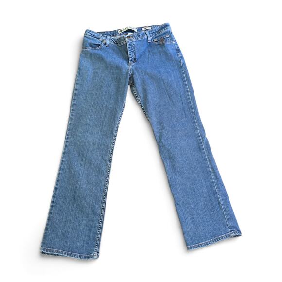 Womens Harley Davidson Boot Cut Jeans - Size 12 - Preowned - Picture 1 of 4